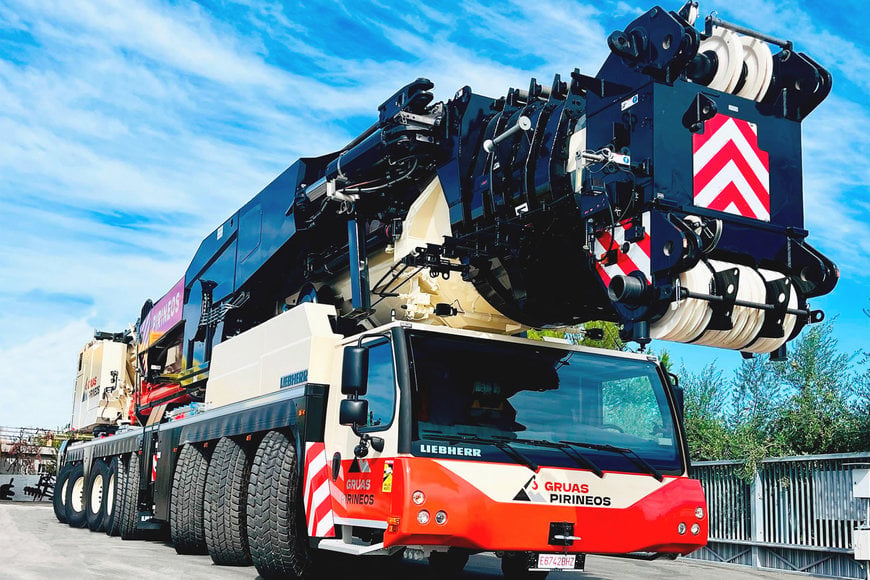 Der Erste in der Flotte: Grúas Pirineos investiert in einen Liebherr-Mobilkran LTM 1650-8.1